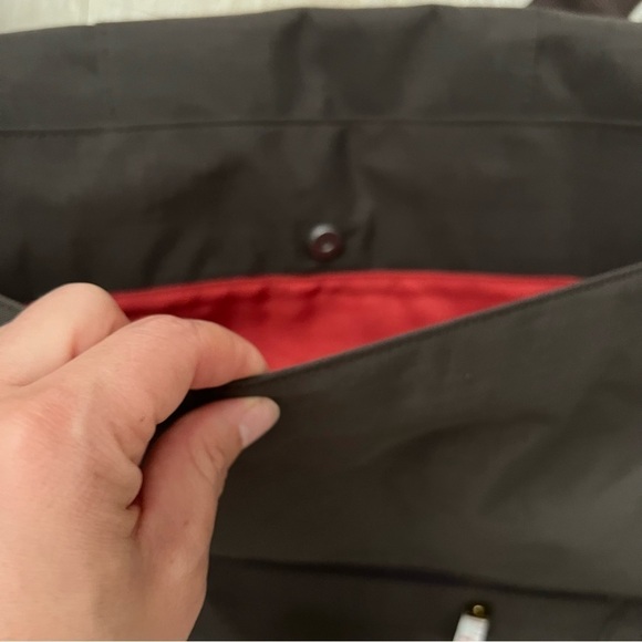 Baggallini Brown Messenger Bag laptop bag - Picture 5 of 10